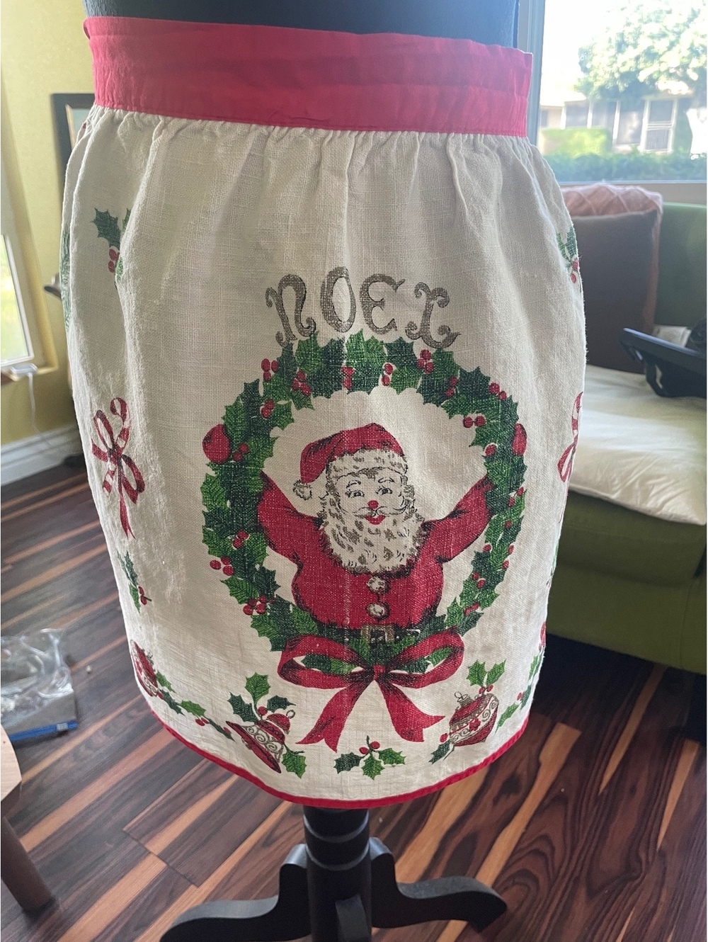 Vintage Christmas Apron